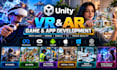 develop VR ar game app meta quest webar and virtual realistic experience xr app