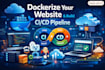 dockerize your website and build cicd pipeline