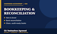 do bookkeeping and prepare financial statements as a chartered accountant