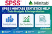 spss, minitab data analysis statistics