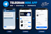 build a telegram mini app and bot for your business