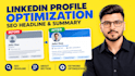 do linkedin profile optimization, SEO headline and summary
