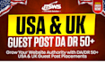 publish article on USA UK website guest posting service