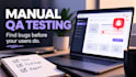 manually test your website and report bugs
