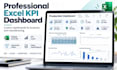 create a professional excel KPI dashboard