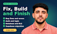 fix, build and finish your medo dev,medo ai ,supabase
