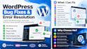 fix wordpress bugs, errors and issues