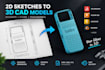 convert 2d technical drawings into 3d cad models