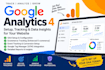 set up google analytics4 ga4 tracking events and conversion tracking