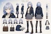 turn your anime oc into a unique character reference sheet