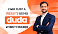 design and build a website using duda website builder