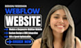 design, develop or redesign webflow website, figma to webflow expert