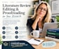 edit and proofread your literature review