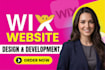 be your wix developer, wix website design, wix redesign, wix website development
