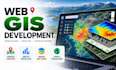 develop gis interactive mobile app, web gis maps applications and dashboard