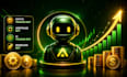 build automated crypto trading bot, arbitrage bot, ai trading bot, memecoin bot
