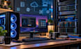 configuration linux server or windows server and configuration pc with windows