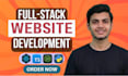build full stack websites and web applications