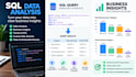 analyze your data with sql and provide business insights