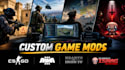 create custom game mods for counter strike, arma 3, hoi4 and isaac repentance