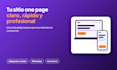 crear tu sitio web one page profesional con hostinger