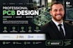 design professional pcb layout, schematic and routing