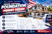 provide structural foundation permit design and footing calculation details