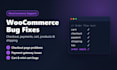 fix woocommerce bugs and issues