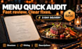optimize your restaurant menu with pricing and profitability analysis