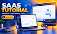 create a saas onboarding software tutorial screencast video
