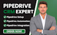 pipedrive crm setup pipedrive automation pipedrive integration pipedrive expert