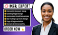 setup convertkit newsletter kit email sequence setup kit landing page kit expert