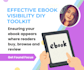 provide an effective book discoverability toolkit