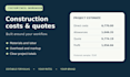 build a construction cost estimate and quote spreadsheet in excel