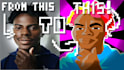 make your photo to amusing fun digital art style
