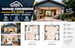 draw garage conversion plans for home offices and studios