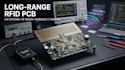 design long range rfid tracking pcb, uhf antenna and embedded c firmware