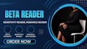 be your lgbtq disability sensitivity reader and romance beta reader
