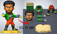 convert stl to 3mf split and color 3d model for bambu studio ams 3d printing