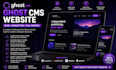 build ghost cms website, blog, newsletter, ghost themes or clone ghost website