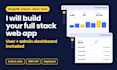 build a full stack mern app with user and admin dashboard
