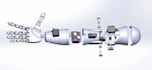 design bionic arm robotic prosthetic arm wearable robotics 3d cad