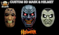 create 3d mask, wearable mask, halloween mask, stl file