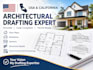 usa california architectural drafting expert