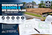 design residential lot grading and site drainage plans