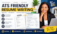 write an ats friendly professional resume