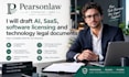 draft ai, saas, software licensing and technology legal document review