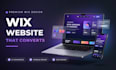 design wix website for you in 24 hrs