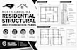 provide north carolina residential structural and foundation plans