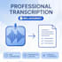 transcribe audio to text accurately
